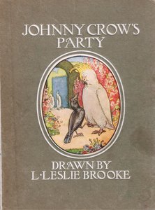 「ジョニークロウズパーティー」の表紙イラスト、1930年頃 作： Leonard Leslie Brooke